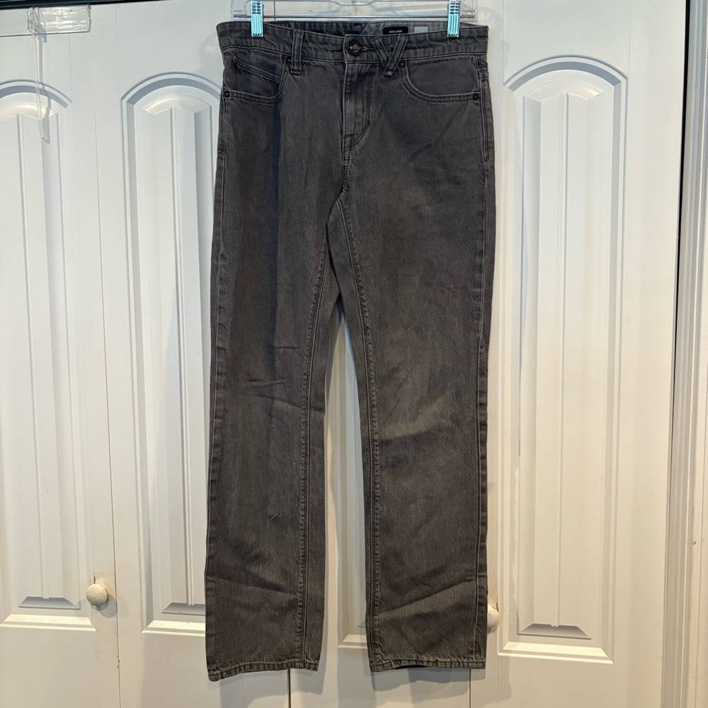 Volcom Solver Modern Straight Gray Jeans Size‎ 29